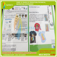 Transfer Paper Laser a4  Dark Color